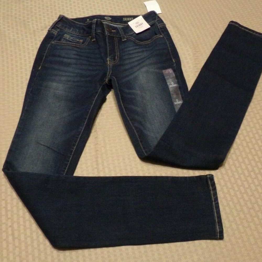 NEW! ~ JUNIORS SIZE 0 ~ SO ~ Low Rise SKINNY NWT